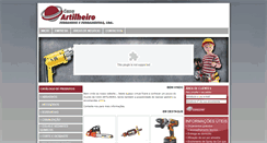 Desktop Screenshot of casaartilheiro.pt